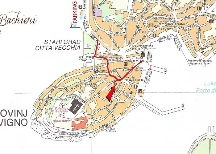 Casa Bachieri Lejlighed Rovinj